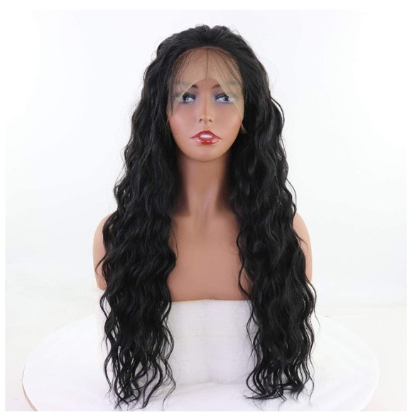 Glueless Natural Wave Lace Front Wig